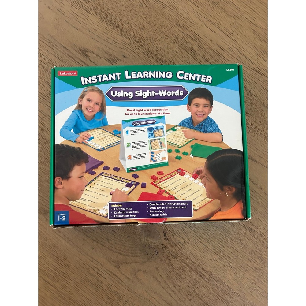 Lakeshore Using Sight Words Educational Learning Activity